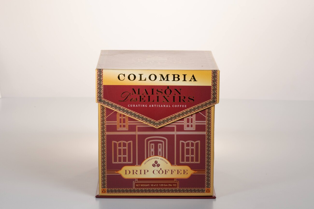 Maison Des Élixirs Colombia drip-bag box